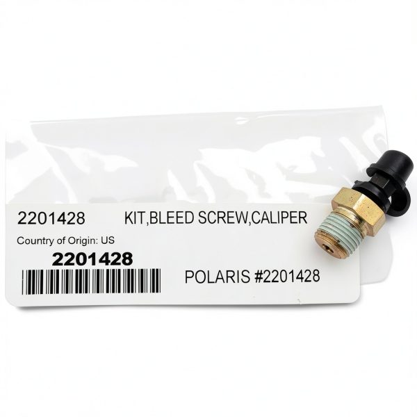 Polaris Brake Screws Replacement Caliper Bleeder-0