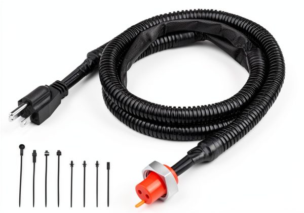 Tecreddy Engine Block Heater Cord 120V 6Ft 16AWG-0