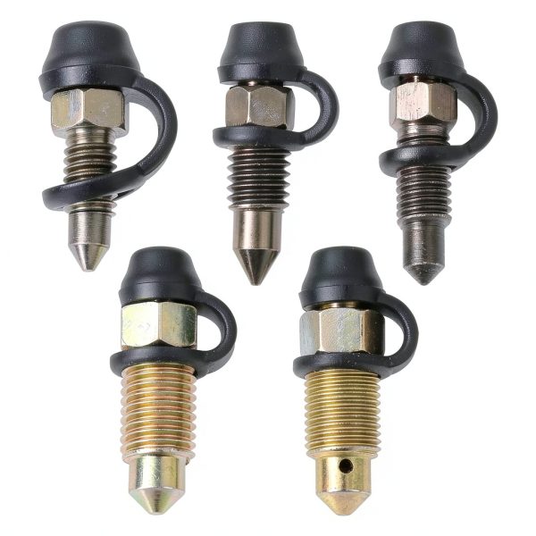 F FIERCE CYCLE Brake Bleeder Screws Metal Set-4