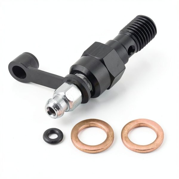 M10x1.0mm Banjo Bleed Screw Aramox Brake Nipple-3