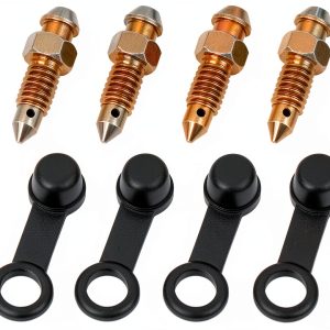 M6 Bleeder Screw F FIERCE CYCLE Metal Socket Design for-0