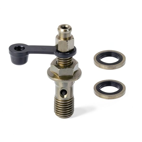 F FIERCE CYCLE Brake Caliper Bleeder Screws Adapter-0