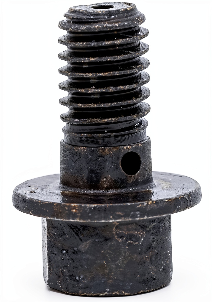 Polaris bleed screw close-up