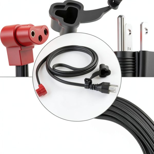 STILEALUS Auto Replacement Cordset 120V 5W 5 Feet-4