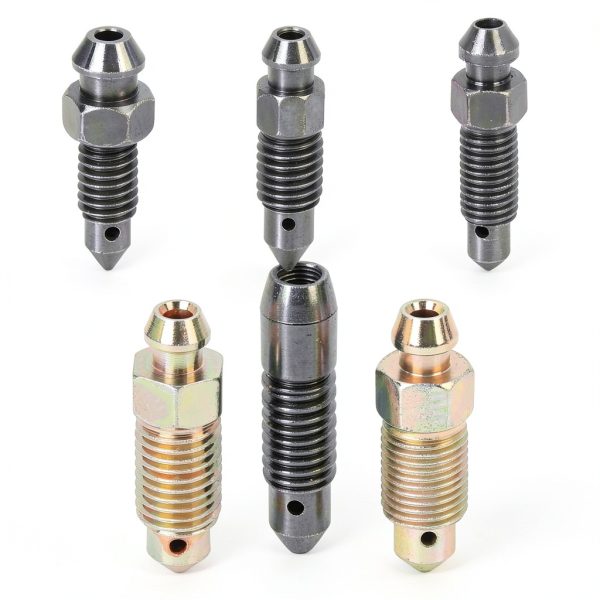 F FIERCE CYCLE Brake Bleeder Screws Metal Set-1