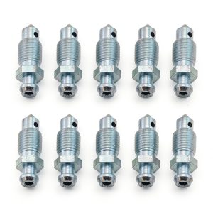 Disc Brake Bleeder Screw Treated Steel Silver KarParts360-0