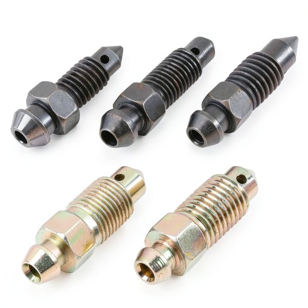F FIERCE CYCLE Brake Bleeder Screws Metal Set-2