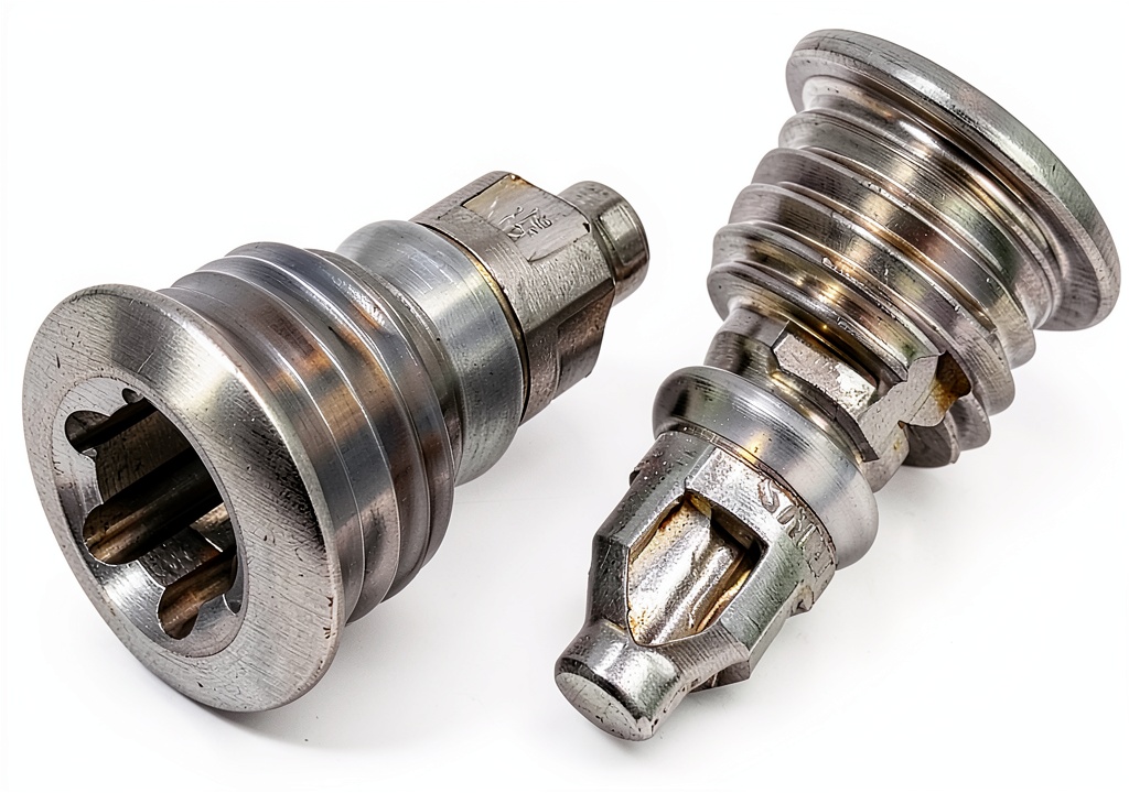 Cyclist installing HogarTech bleed screws on a mountain bike brake caliper