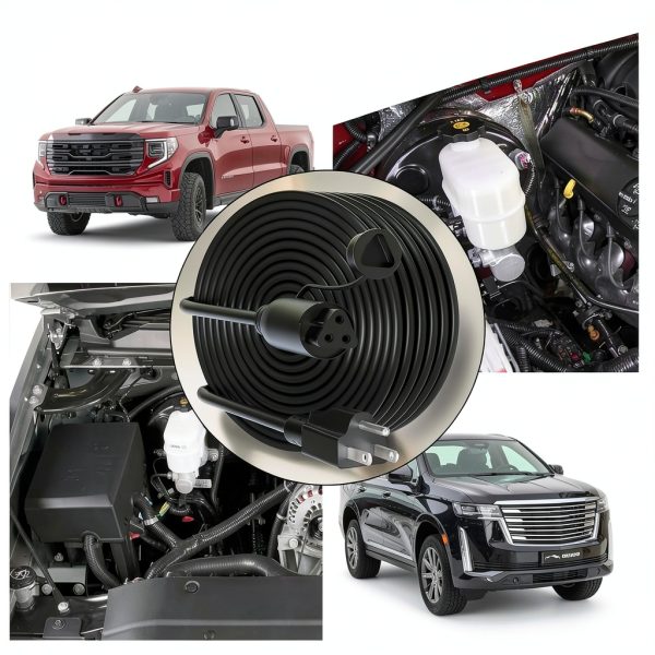 SYFLYH Block Heater Cable for Chevrolet Silverado-4