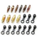 F FIERCE CYCLE Brake Bleeder Screws Metal Set-0