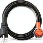 Block Heater Cord Set ANODZU 6ft ABS Metal Design-0