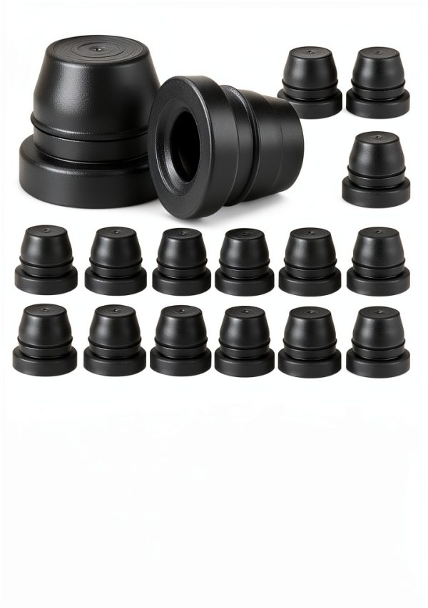 Rebvugr Car Brake Bleeder Screw Caps High-Quality Rubber-0