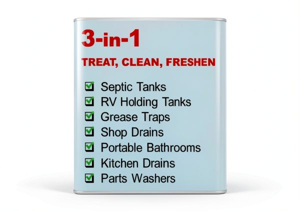 Oil Eater 3-in-1 Grease Trap Septic Tank Cleaner 12‑Hour Odor Control-2