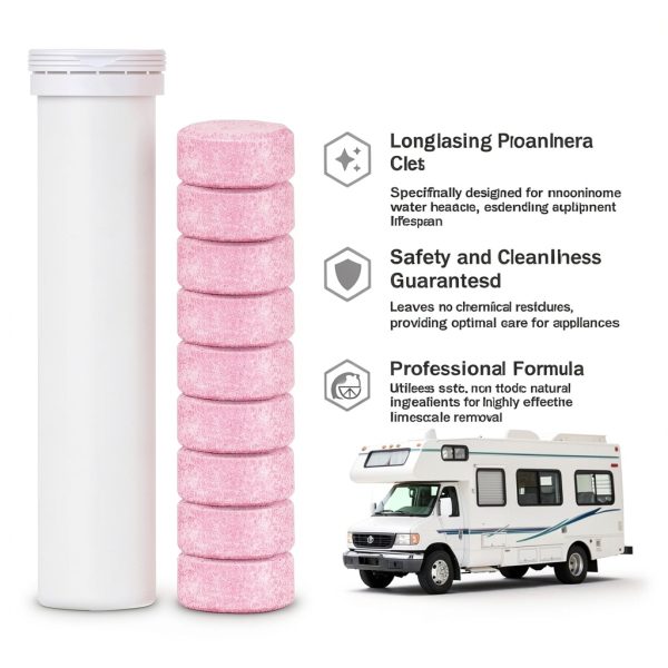 Evnttlion Descaling Tablets 18RVptp 9-Count Limescale for RV Heater-1