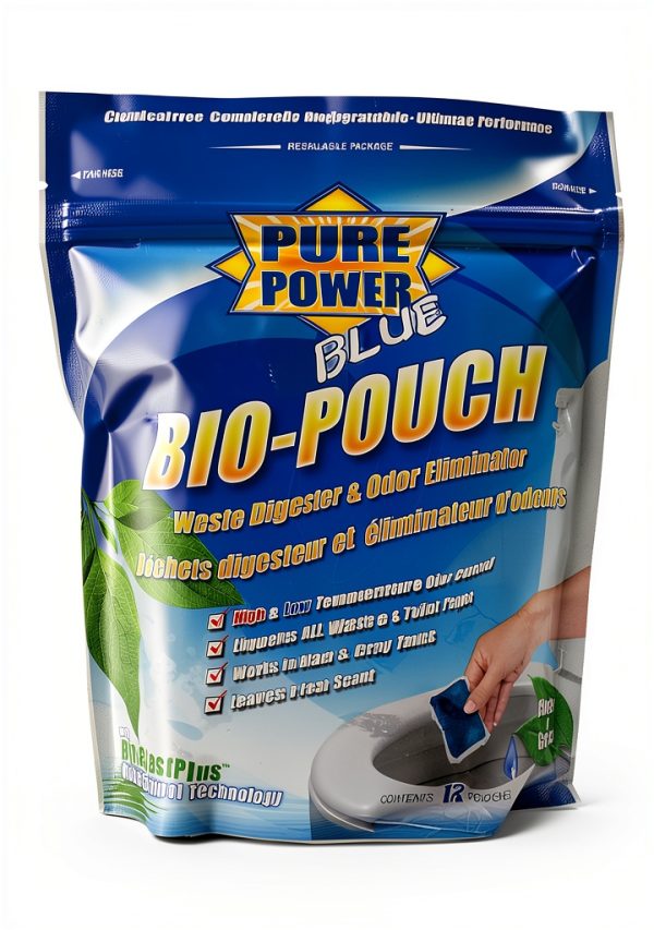 RV Waste Digester Valterra 40 Gallon Paper Bag V23015 12Pack Odor Free-1