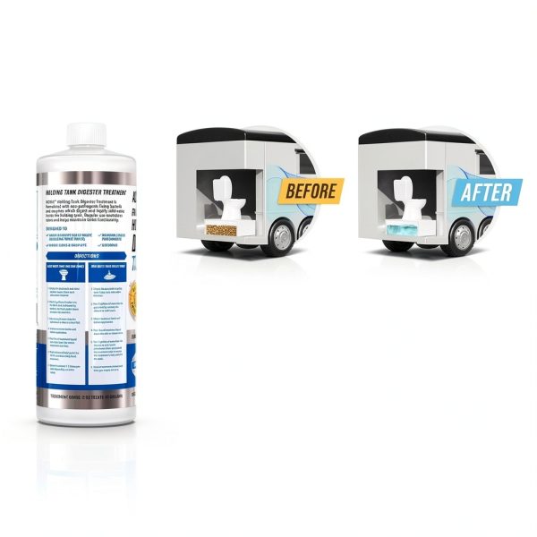 ACTIVE RV Black Tank Treatment 32oz Concentrated Liquid Enzyme Cleaner-1
