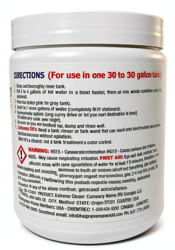 Happy Campers RV Sewer Cleaner All‑Purpose 1.04lb Tank Treatment-2