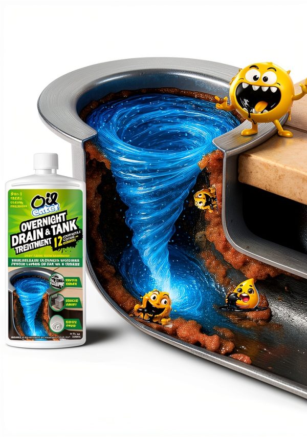Oil Eater 3-in-1 Grease Trap Septic Tank Cleaner 12‑Hour Odor Control-1
