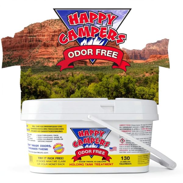 Happy Campers RV Tank Treatment HC-130 Concentrated Odor Control-5