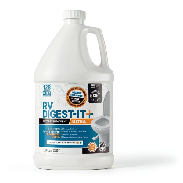 Unique RV Digest-It Plus Ultra-Concentrated Tank Treatment 128oz-1
