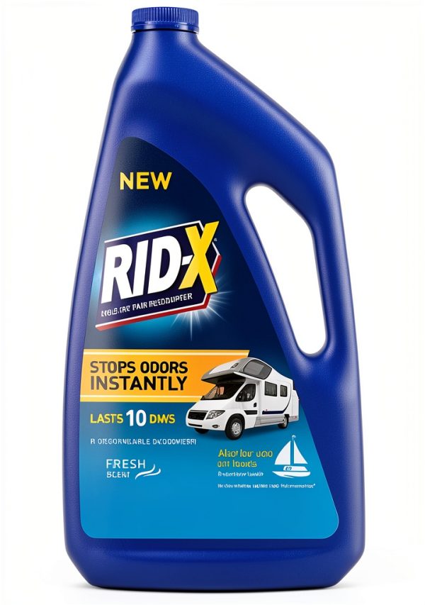 Reckitt Benckiser RV Toilet Treatment Liquid Citrus Scent 8-Use Bottle-0