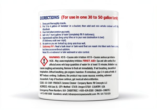 Happy Campers RV Sewer Cleaner All‑Purpose 1.04lb Tank Treatment-6