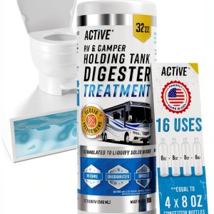 ACTIVE RV Black Tank Treatment 32oz Concentrated Liquid Enzyme Cleaner-0