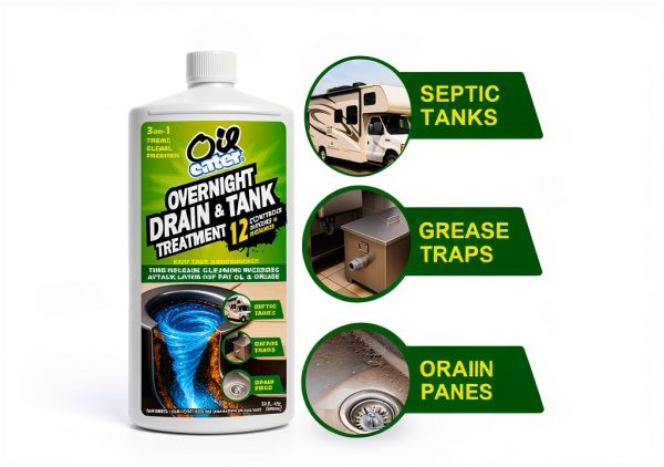 Oil Eater 3-in-1 Grease Trap Septic Tank Cleaner 12‑Hour Odor Control-4