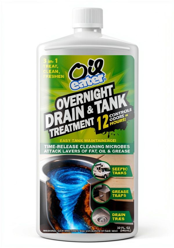 Oil Eater 3-in-1 Grease Trap Septic Tank Cleaner 12‑Hour Odor Control-0