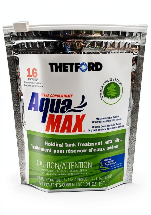 Thetford AquaMAX Summer Cypress Scent Holding Tank Treatment 16 Count-0