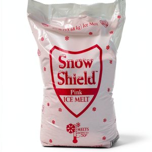 Pink Snow Shield Ice Melt (50 lbs) – Pet-Friendlier, Eco-Conscious De-Icer, Effective in Subzero Temperatures-0